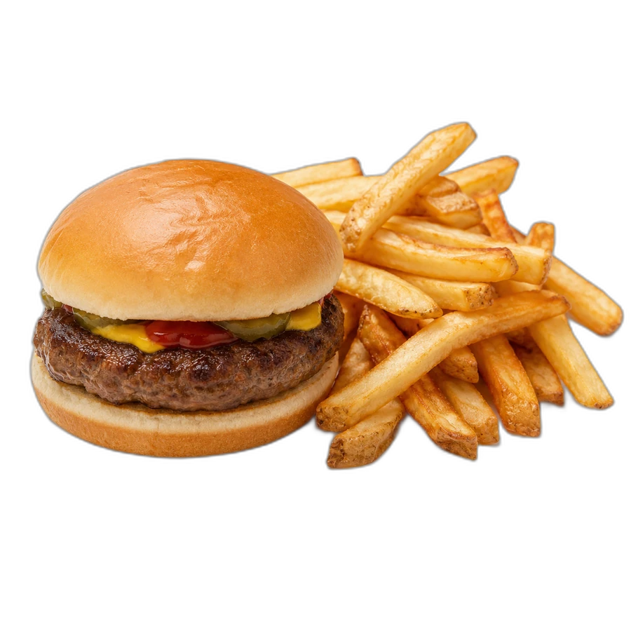 Kiddo Burger & Fries