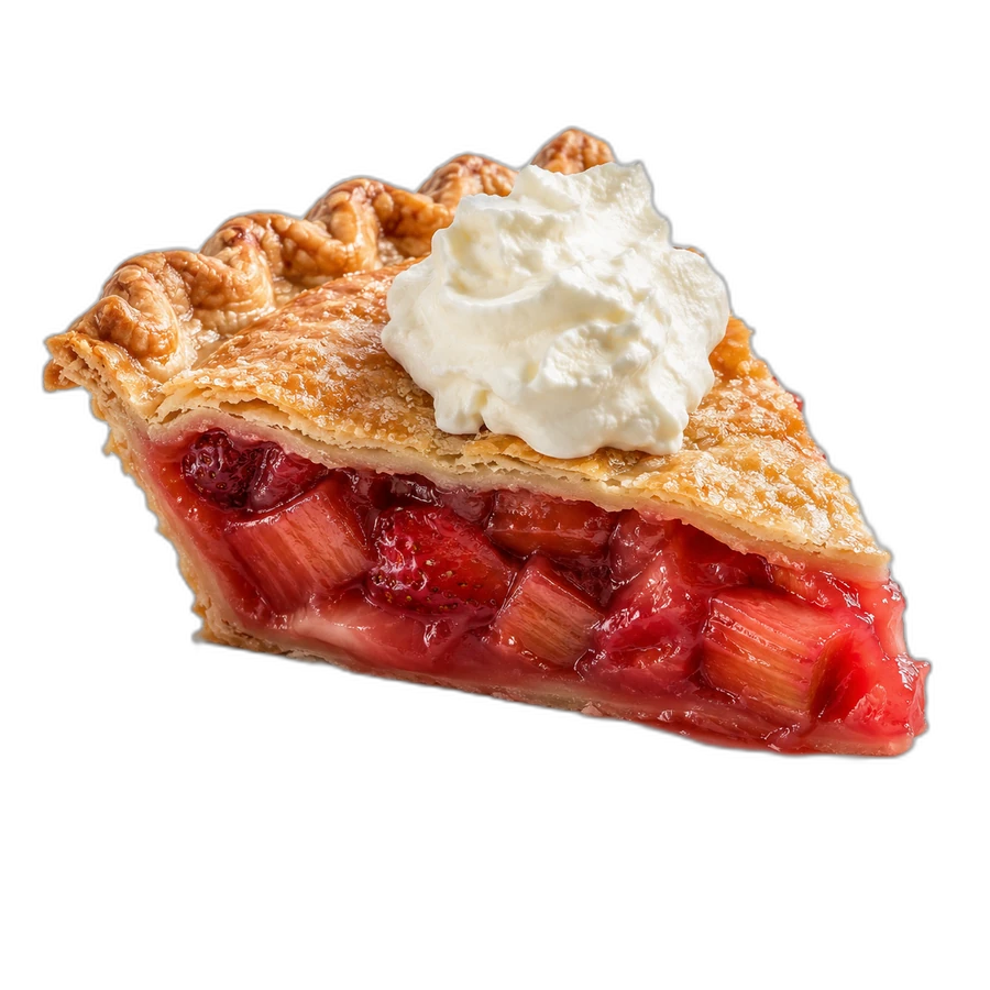 Atlantic Strawberry Rhubarb Pie
